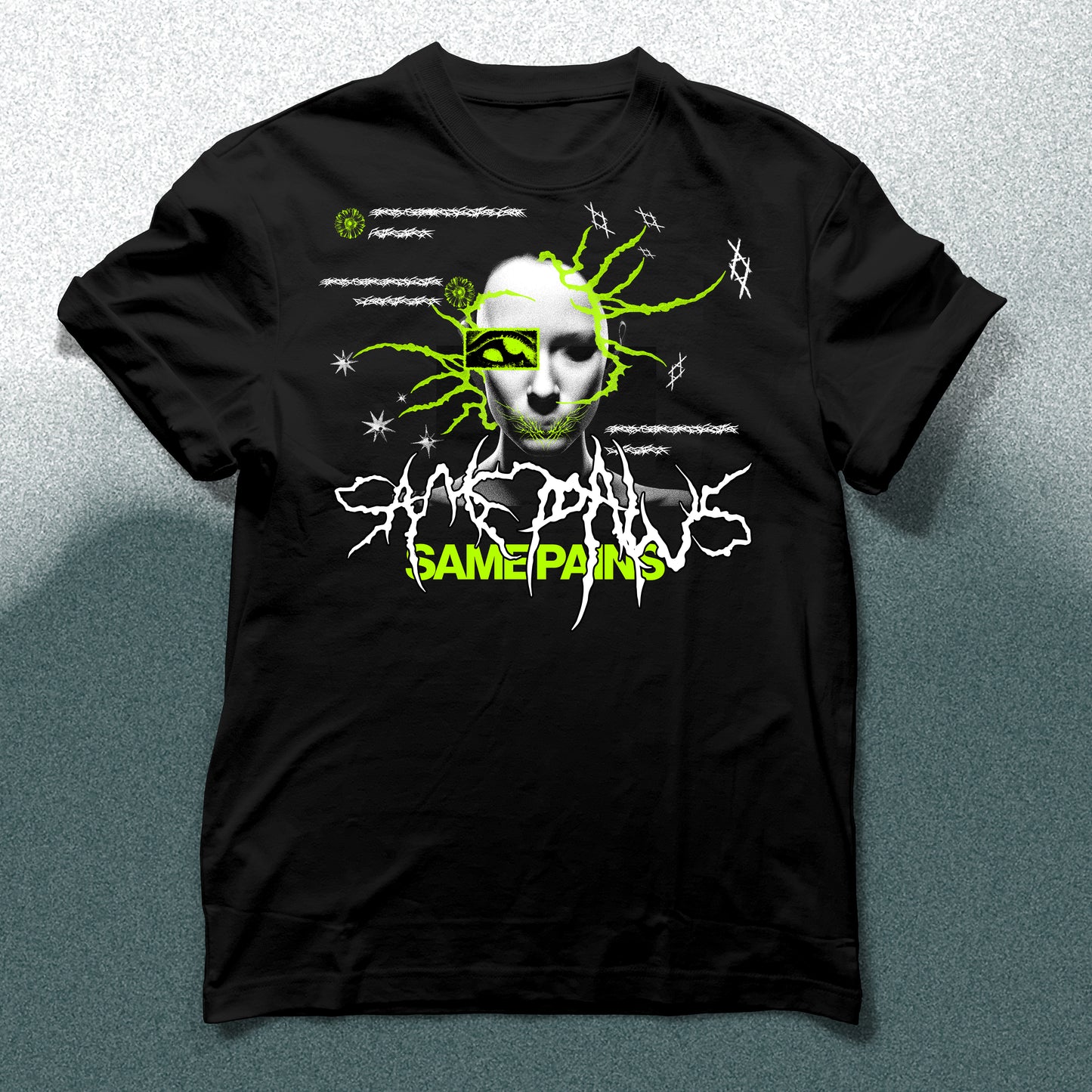 "acid head" t-shirt