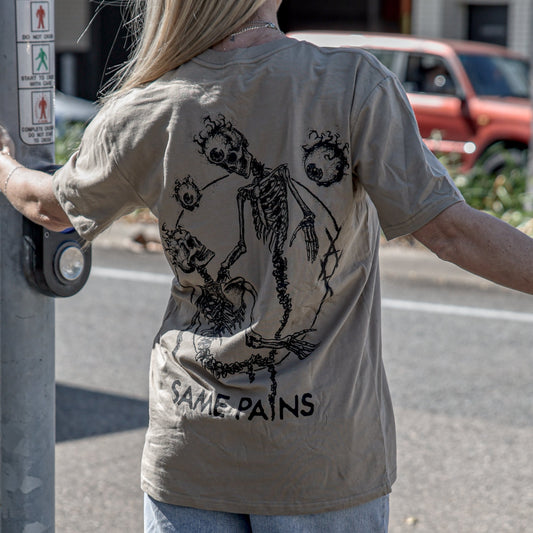 "skeleton" t-shirt